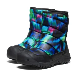 Bottes*KEEN Puffrider Waterproof Boot Pour Jeunes  |  Northern Lights/Black NorthernLights/Black