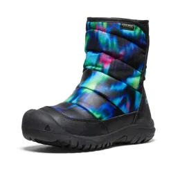 Bottes*KEEN Puffrider Waterproof Boot Pour Jeunes  |  Northern Lights/Black NorthernLights/Black