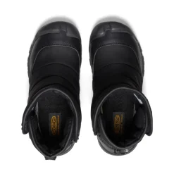 Bottes*KEEN Puffrider Waterproof Boot Pour Jeunes  |  Black/Steel Grey Black/SteelGrey