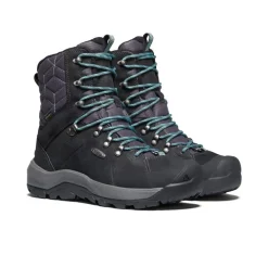 Isolé|Imperméable À L'eau*KEEN Revel IV High Polar Boot Pour Femme  |  Black/North Atlantic Black/NorthAtlantic