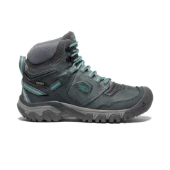Imperméable À L'eau|Bottes*KEEN Ridge Flex Waterproof Boot Pour Femme  |  Steel Grey/Porcelain SteelGrey/Porcelain