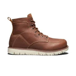 Bottes Et Chaussures De Travail|Bottes*KEEN San Jose 6" Boot (Soft Toe) Pour Homme  |  GINGERBREAD/OFF WHITE GINGERBREAD/OFFWHITE
