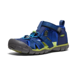 Sandales*KEEN Seacamp II CNX Pour Jeunes  |  Blue Depths/Chartreuse BlueDepths/Chartreuse