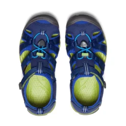 Sandales*KEEN Seacamp II CNX Pour Jeunes  |  Blue Depths/Chartreuse BlueDepths/Chartreuse