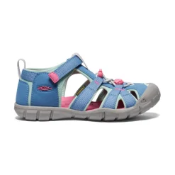 Sandales*KEEN Seacamp II CNX Pour Jeunes  |  Coronet Blue/Hot Pink CoronetBlue/HotPink
