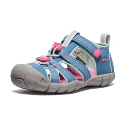 Sandales*KEEN Seacamp II CNX Pour Petit Enfants  |  Coronet Blue/Hot Pink CoronetBlue/HotPink