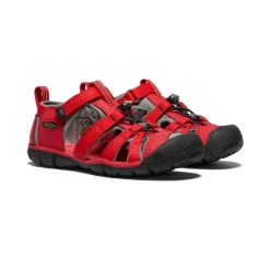 Sandales*KEEN Seacamp II CNX Pour Petit Enfants  |  Racing Red/Gargoyle RacingRed/Gargoyle