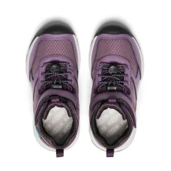 Bottes*KEEN Skua Waterproof Boot Pour Enfants  |  Black Plum/Plum Perfect BlackPlum/PlumPerfect