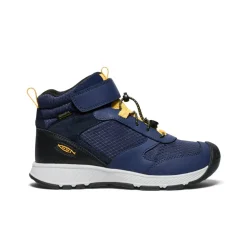 Bottes*KEEN Skua Waterproof Boot Pour Jeunes  |  Naval Academy/Yolk Yellow NavalAcademy/YolkYellow