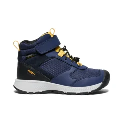 Bottes*KEEN Skua Waterproof Boot Pour Enfants  |  Naval Academy/Yolk Yellow NavalAcademy/YolkYellow