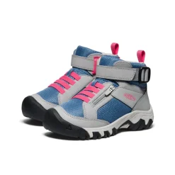Bottes*KEEN Targhee Boundless Hiking Boot Pour Enfants  |  Alloy/Rouge Red Alloy/RougeRed