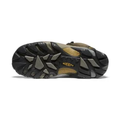 Imperméable À L'eau|Bottes*KEEN Targhee II Mid Waterproof Hiking Boots Pour Homme  |  Black Olive/Yellow BlackOlive/Yellow