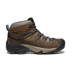 Imperméable À L'eau|Bottes*KEEN Targhee II Mid Waterproof Hiking Boots Pour Homme  |   Shitake/Brindle