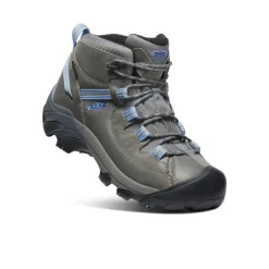 Imperméable À L'eau|Bottes*KEEN Targhee II Waterproof Mid Pour Femme  |  Steel Grey/Hydrangea SteelGrey/Hydrangea