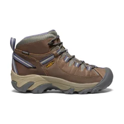 Imperméable À L'eau|Bottes*KEEN Targhee II Waterproof Mid Pour Femme  |  Goat/Crown Blue Goat/CrownBlue