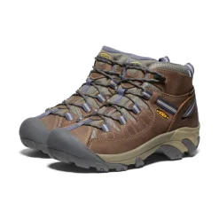 Imperméable À L'eau|Bottes*KEEN Targhee II Waterproof Mid Pour Femme  |  Goat/Crown Blue Goat/CrownBlue