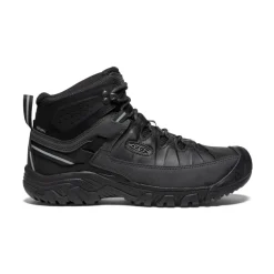 Imperméable À L'eau|Bottes*KEEN Targhee III Waterproof Mid Pour Homme  |  Triple Black TripleBlack