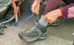 Imperméable À L'eau|Bottes*KEEN Targhee III Waterproof Mid Pour Femme  |  Toasted Coconut/Porcelain ToastedCoconut/Porcelain