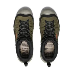 Imperméable À L'eau|Bottes*KEEN Targhee IV Waterproof Hiking Boot Pour Homme  |  Dark Olive/Gold Flame DarkOlive/GoldFlame