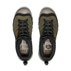 Imperméable À L'eau|Bottes*KEEN Targhee IV Waterproof Hiking Boot Pour Homme  |  Dark Olive/Gold Flame DarkOlive/GoldFlame