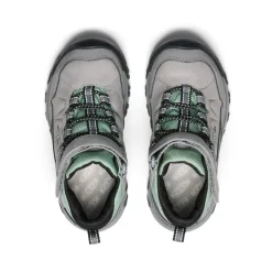 Bottes*KEEN Targhee IV Waterproof Hiking Boot Pour Enfants  |  Alloy/Granite Green Alloy/GraniteGreen