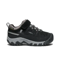 Chaussures*KEEN Targhee IV Waterproof Hiking Shoe Pour Enfants  |  Black/Steel Grey Black/SteelGrey
