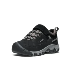 Chaussures*KEEN Targhee IV Waterproof Hiking Shoe Pour Enfants  |  Black/Steel Grey Black/SteelGrey