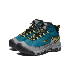 Bottes*KEEN Targhee IV Waterproof Hiking Boot Pour Jeunes  |  Legion Blue/Antique Moss LegionBlue/AntiqueMoss