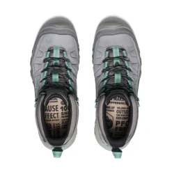 Imperméable À L'eau|Bottes*KEEN Targhee IV Waterproof Hiking Boot Pour Femme  |  Alloy/Granite Green Alloy/GraniteGreen