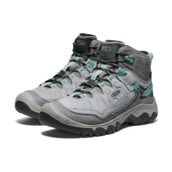 Imperméable À L'eau|Bottes*KEEN Targhee IV Waterproof Hiking Boot Pour Femme  |  Alloy/Granite Green Alloy/GraniteGreen