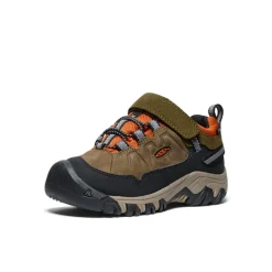Chaussures*KEEN Targhee IV Waterproof Hiking Shoe Pour Enfants  |  Dark Olive/Gold Flame DarkOlive/GoldFlame