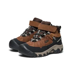 Bottes*KEEN Targhee IV Waterproof Hiking Boot Pour Enfants  |   Bison/Brindle