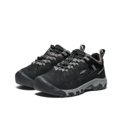 Chaussures*KEEN Targhee IV Waterproof Hiking Shoe Pour Jeunes  |  Black/Steel Grey Black/SteelGrey