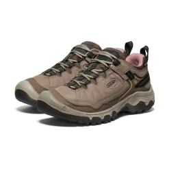 Imperméable À L'eau|Chaussures*KEEN Targhee IV Waterproof Hiking Shoe Pour Femme  |  Brindle/Nostalgia Rose Brindle/NostalgiaRose