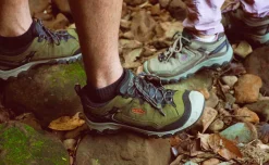 Large|Imperméable À L'eau*KEEN Targhee IV Wide Waterproof Hiking Shoe Pour Homme  |   Bison/Black
