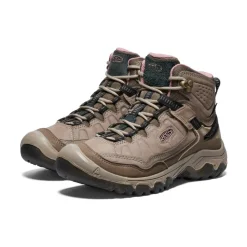 Large|Imperméable À L'eau*KEEN Targhee IV Wide Waterproof Hiking Boot Pour Femme  |  Brindle/Nostalgia Rose Brindle/NostalgiaRose