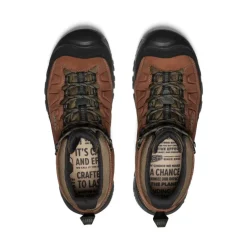 Large|Imperméable À L'eau*KEEN Targhee IV Wide Waterproof Hiking Boot Pour Homme  |   Bison/Black