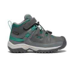 Bottes*KEEN Targhee Waterproof Boot Pour Enfants  |  Steel Grey/Porcelain SteelGrey/Porcelain