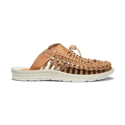 Chaussures À Enfiler*KEEN UNEEK Premium Leather Slide Pour Homme  |  Cookie Dough CookieDough
