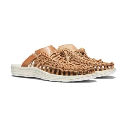 Chaussures À Enfiler*KEEN UNEEK Premium Leather Slide Pour Homme  |  Cookie Dough CookieDough