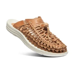 Chaussures À Enfiler*KEEN UNEEK Premium Leather Slide Pour Homme  |  Cookie Dough CookieDough