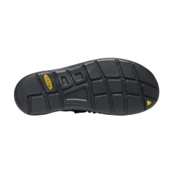 Chaussures À Enfiler*KEEN UNEEK Premium Leather Slide Pour Homme  |  Triple Black/Black TripleBlack/Black