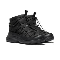 Imperméable À L'eau|Bottes*KEEN UNEEK SNK II Waterproof Chukka Pour Femme  |   Black/Black