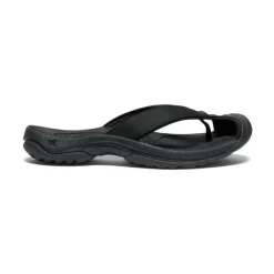 Sandales*KEEN Waimea Leather Flip-Flop Pour Femme  |   Black/Black