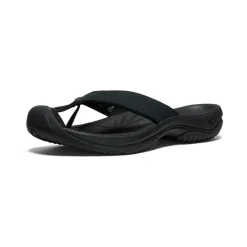 Sandales*KEEN Waimea Leather Flip-Flop Pour Homme  |   Black/Black