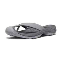 Sandales*KEEN Waimea Leather Flip-Flop Pour Femme  |   Alloy/Black