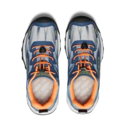 Chaussures*KEEN Wanduro Speed Hiking Shoe Pour Jeunes  |  Vintage Indigo/Tangerine VintageIndigo/Tangerine