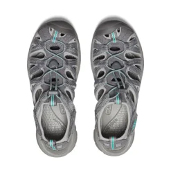 Sandales*KEEN Whisper Pour Femme  |  Medium Grey/Peacock Green MediumGrey/PeacockGreen