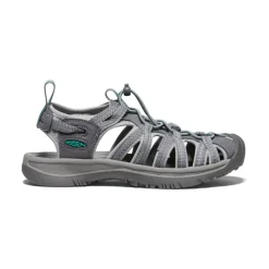 Sandales*KEEN Whisper Pour Femme  |  Medium Grey/Peacock Green MediumGrey/PeacockGreen