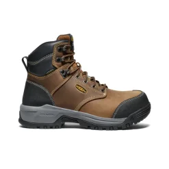Bottes Et Chaussures De Travail|Imperméable À L'eau*KEEN Women's CSA Evanston 6" Waterproof Boot (Carbon-Fiber Toe)  |   Bison/Black